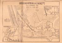 （一枚刷）岐阜市主催躍進日本大博覧会会場配置図　-昭和11年-（岐阜市）