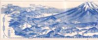 （鳥瞰図）富士登山と五湖めぐり　-昭和7年9月改正-