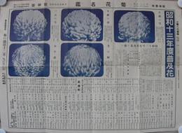 阪神園報　38号　菊花名鑑　昭和13年1月号