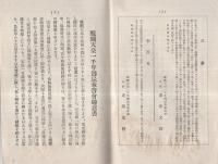 醍醐天皇壱千年御忌奉賛会趣意規定并名簿　（京都府）