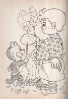 いなかっぺ大将　セイカのぬりえ
