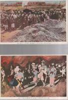 帝都大震災実況葉書　第一集　大正12年9月1日　袋付8枚