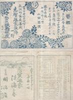 (戦前演劇チラシ）　『志賀廼家淡海劇』　新京極・夷谷座、歌舞伎座、京都座、明治座　7枚一括