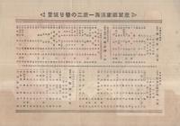 (戦前演劇チラシ）　『志賀廼家淡海劇』　新京極・夷谷座、歌舞伎座、京都座、明治座　7枚一括