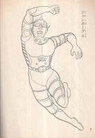 戦え正儀のジャンボーグA　えのおけいこブック4　こいでのぬりえ