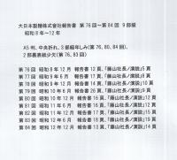 大日本製糖株式會社報告書　第76回～第84回　9部揃　昭和8年～12年