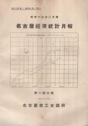 名古屋経済統計月報　146号　昭和16年2月