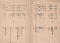 （名古屋市鶴舞図書館内　郷土文化会）会員名簿　昭和29年11月3日現在