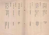 （名古屋市鶴舞図書館内　郷土文化会）会員名簿　昭和29年11月3日現在