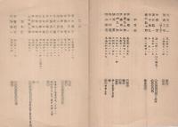 （名古屋市鶴舞図書館内　郷土文化会）会員名簿　昭和29年11月3日現在
