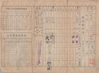 （名古屋市）　家庭用木炭購入通帳　自昭和16年4月～至昭和17年3月　2部一括