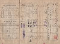 （名古屋市）　家庭用木炭購入通帳　自昭和16年4月～至昭和17年3月　2部一括