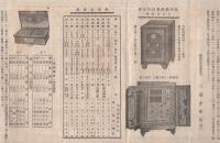 東京三菱金庫製造所型録　（金庫カタログ・東京市）