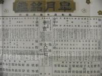 皐月名鑑　昭和4年10月