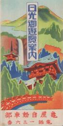 日光御遊覧案内　(鳥瞰図・栃木県)