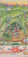 日光御遊覧案内　(鳥瞰図・栃木県)