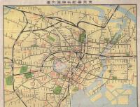 東京要部名所案内図