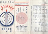 醸造界に革命　酒類火落菌滅機　[専賣特許　日の本素燒濾過筒]　（東京市）