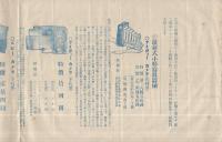 最新式小形写真器械　（カメラパンフレット・進々堂本店）