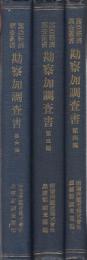 勘察加調査書　第4編、第5編、第6編　（「勘察加の胞子植物」　上・中・下）　3冊一括　露亜経済調査叢書