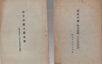 「ゆりの会々員名簿　(旧　マテル・アドミラビリス会)」　「『百合の会』会員名簿、訂正及追加　昭和17年7月調」　2冊一括