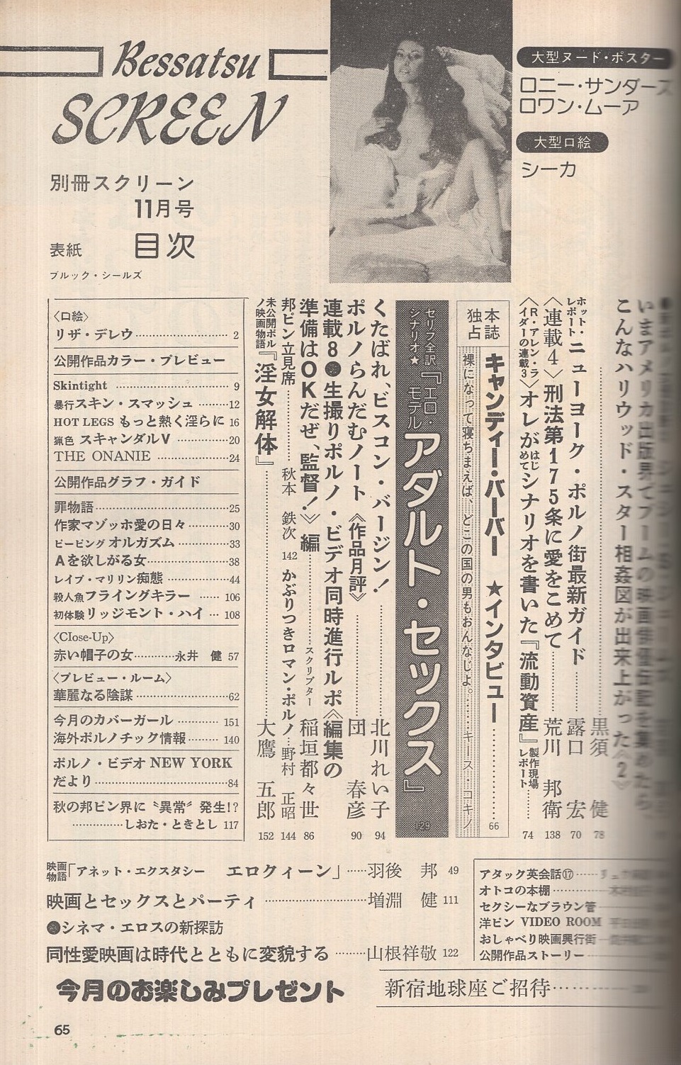 ブルック・シールズ　エロ 