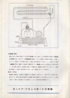キャリアーブランスヰック冷凍機　〔吉本式醸造用冷凍装置〕　（カタログ・東京市）