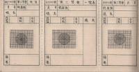 歩兵機関銃手射撃手簿