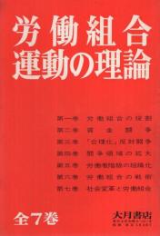 (内容見本)　大月書店『労働組合運動の理論　全7巻』