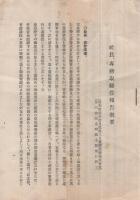 帝国石膏株式会社　創立趣意書・事業説明書・企業目論見書・収支予算書・定款　(東京市)