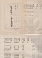 第10回聯合三田会（出席者）　於・東京会館　昭和14年11月15日