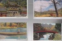 (絵葉書）　国立公園　日光の景観　袋付8枚　（栃木県）