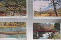 (絵葉書）　国立公園　日光の景観　袋付8枚　（栃木県）