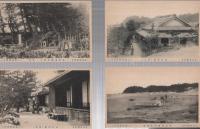 (絵葉書）　〔尾張野間〕　海水浴場絵はがき　袋付7枚　(愛知県）
