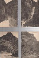 (絵葉書）　天下の絶景　香落峡景　袋付全10枚揃   (三重県)
