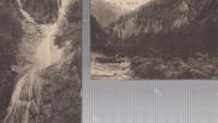 (絵葉書）　天下の絶景　香落峡景　袋付全10枚揃   (三重県)
