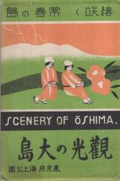 （絵葉書）　観光の大島　袋付8枚　（東京・伊豆大島）