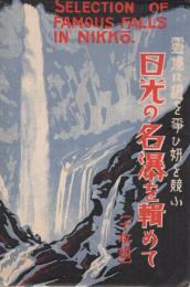 (絵葉書）　霊境に雄を爭ひ妍を競ふ　日光の名瀑を輯めて　袋付全10枚揃　(栃木県)