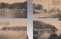 （絵葉書）　美保の関　俗謡五本松の名地　　袋付8枚　（島根県）