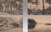 （絵葉書）　美保の関　俗謡五本松の名地　　袋付8枚　（島根県）