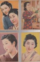 (絵葉書）　おもかげ集　-兵隊さん有難たう-　袋付6枚