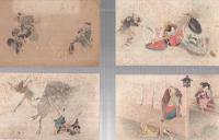 （絵葉書）　仮題・版画