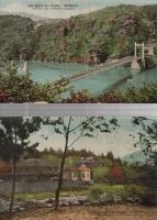 (絵葉書）　大井恵那峡　袋付8枚　（岐阜県）