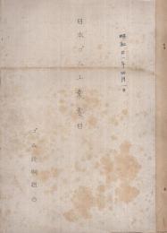 日本ゴム工業史要目　昭和21年4月1日