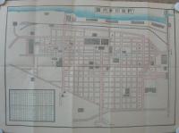 新義州案内図　(北朝鮮)