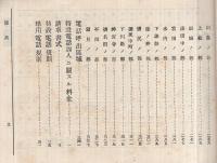 長野縣下　特設電話番號簿　大正11年8月15日現在