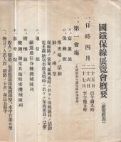 国鉄保線展覧会概要〔縦覧歓迎〕　（長野県・小諸商工会議所）