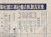 東京瓦斯株式会社第3回社債募集