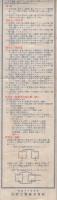 日本乾電池　RADIO用B電池説明書