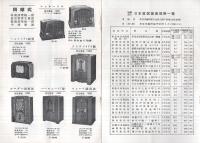 認定受信機型録　（日本放送協会）